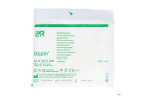 Mullkompressen Gazin Baumw.17faedig Steril 16fach 12,5x10cm 5st, A-Nr.: 2570167 - 01