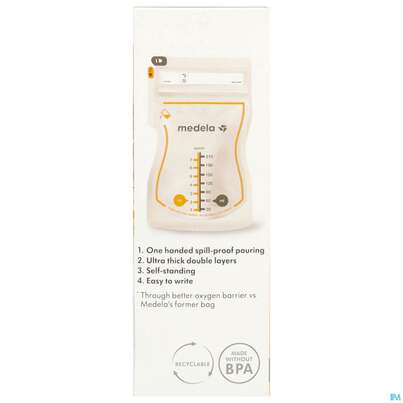 Medela Muttermilchbeutel Easypour 25st, A-Nr.: 5909867 - 07