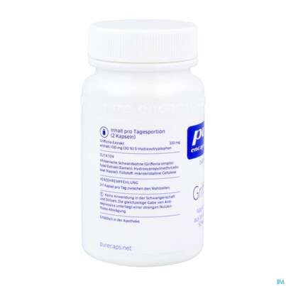 Griffonia Kapseln Pure Encapsulations 60st, A-Nr.: 5722643 - 02
