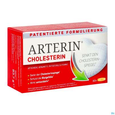 Arterin Tabl Cholesterin Bergamotte/pflanzlich 50000 90st, A-Nr.: 5803057 - 02