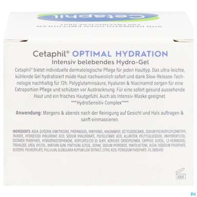 Cetaphil Optimal Hydration Hydro-gel Intensiv Belebend 48g, A-Nr.: 5698910 - 03