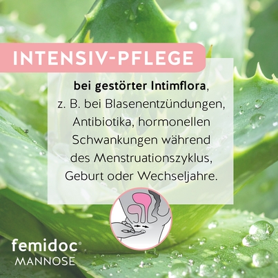 Sie sehen eine Packung femidoc® MANNOSE GEL, Produktbild: 06 femidoc® MANNOSE GEL, A-Nr.: 5739543 - 06