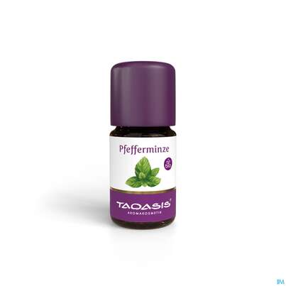 Sie sehen eine Packung Aetherische Oele Taoasis Bio/demeter Pfefferminze 5ml, Produktbild: 04 Aetherische Oele Taoasis Bio/demeter Pfefferminze 5ml, A-Nr.: 3165291 - 04