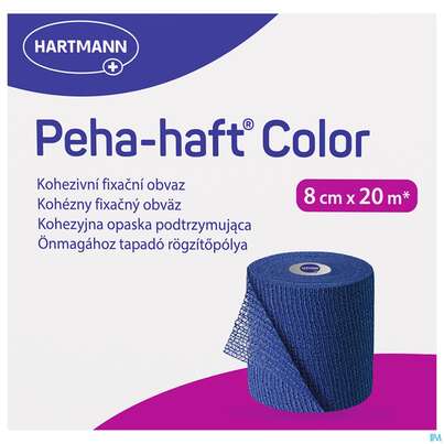 Peha-haft Color Latexfrei Blue 20mx 8cm 1st, A-Nr.: 3879837 - 02