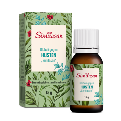 Sie sehen eine Packung Globuli gegen Husten „Similasan“, Produktbild: 01 Globuli gegen Husten „Similasan“, A-Nr.: 2420870 - 01