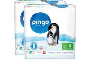 Bio Windeln Nr.6 XL Jumbo 13-18 Kg Pinguin – Pingo Swiss, A-Nr.: 4846923 - 01
