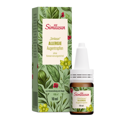 Sie sehen eine Packung „Similasan“ Allergie Augentropfen, Produktbild: 01 „Similasan“ Allergie Augentropfen, A-Nr.: 5540652 - 01