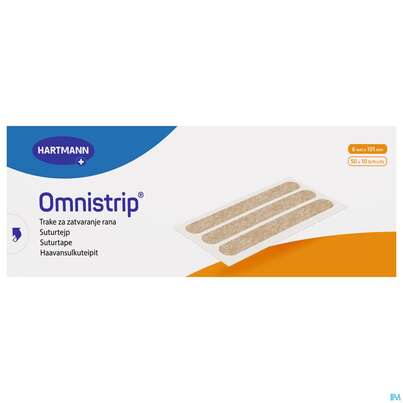 Wundnahtstreifen Omnistrip Steril 6mmx 101mm 500st, A-Nr.: 2368649 - 01