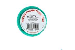 Tape Pressotherm/finger-tape Flexibel Kohaesive 2,5cmx 4,5m Gruen 1st, A-Nr.: 4250923 - 01