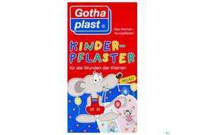 Kinderpflaster Gothaplast Mini Maus 20st, A-Nr.: 3425987 - 01
