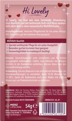 t:by tetesept Badesalz Hi Lovely 54g, A-Nr.: 6021233 - 02