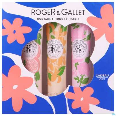 Roger &amp; Gallet Hand/creme Trio Relaxing Fleur De Fig +neroli +rose 1pk, A-Nr.: 5954017 - 04