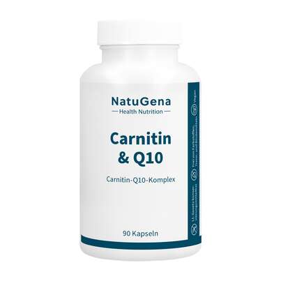 NatuGena Carnitin &amp; Q10 Kapseln, A-Nr.: 5404179 - 01
