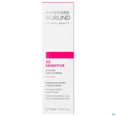 Sie sehen eine Packung Boerlind Zz/sensitive Regenerierende Augencreme 866 15ml, Produktbild: 02 Boerlind Zz/sensitive Regenerierende Augencreme 866 15ml, A-Nr.: 4356308 - 02