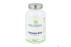 Q-10 Coenzym Kapseln Melasan 180st, A-Nr.: 2690026 - 01
