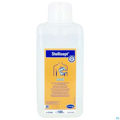 Sie sehen eine Packung Stellisept Med Antimikrob.waschlotion -hartmann 500ml, Produktbild: 07 Stellisept Med Antimikrob.waschlotion -hartmann 500ml, A-Nr.: 3699207 - 07