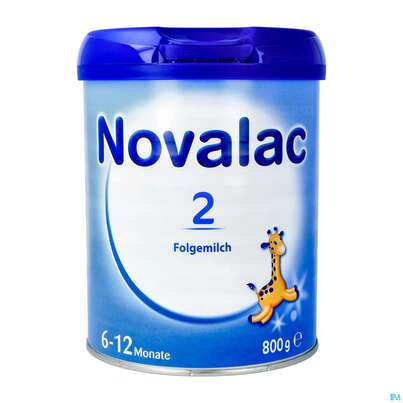 Sie sehen eine Packung Novalac 2 800g, Produktbild: 02 Novalac 2 800g, A-Nr.: 3030556 - 02