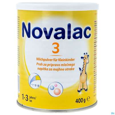 Sie sehen eine Packung Novalac 3 400g, Produktbild: 01 Novalac 3 400g, A-Nr.: 3880616 - 01