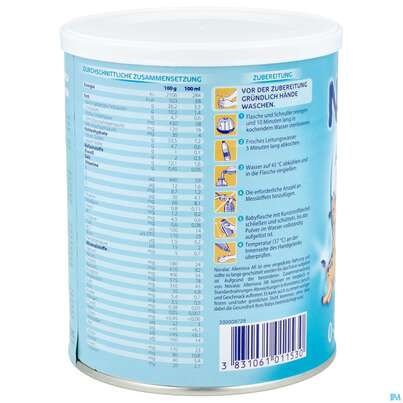 Sie sehen eine Packung Novalac Allernova Ar 400g, Produktbild: 05 Novalac Allernova Ar 400g, A-Nr.: 3815725 - 05