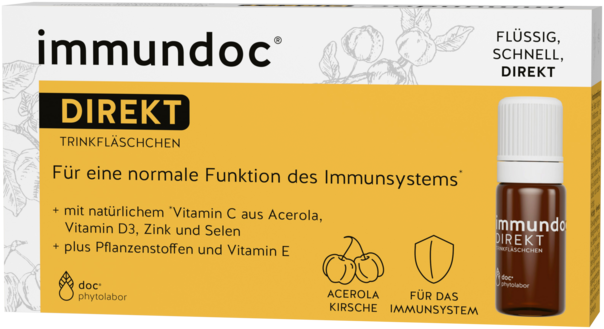 immundoc® DIREKT Trinkfläschchen, A-Nr.: 3896020 - 01