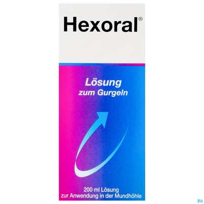 Hexoral Lsg Z Gurgeln 200ml, A-Nr.: 4459540 - 01