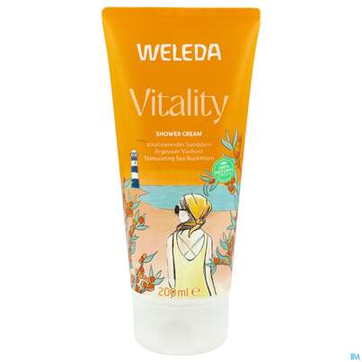 Weleda Sanddorn Vitalisierungsdusche Vitality 200ml, A-Nr.: 3054723 - 03
