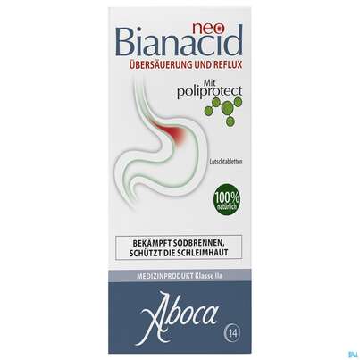 Aboca Neobianacid Tabl Uebersaeuerung +reflux Ab 6 Jahren 14st, A-Nr.: 5571931 - 01