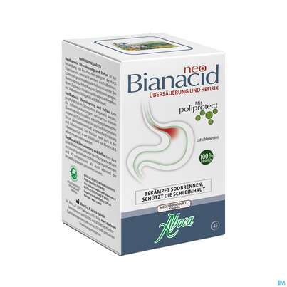 Sie sehen eine Packung Aboca Neobianacid Tabl Minze Ab 6 Jahren 45st, Produktbild: 04 Aboca Neobianacid Tabl Minze Ab 6 Jahren 45st, A-Nr.: 5571948 - 04
