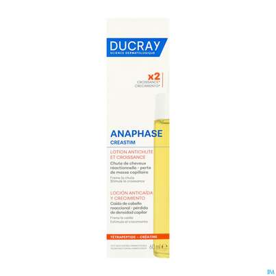 Sie sehen eine Packung Ducray Creastim Anti Haarausfall Intensivlotion Reactiv Neu 60ml, Produktbild: 07 Ducray Creastim Anti Haarausfall Intensivlotion Reactiv Neu 60ml, A-Nr.: 5693456 - 07