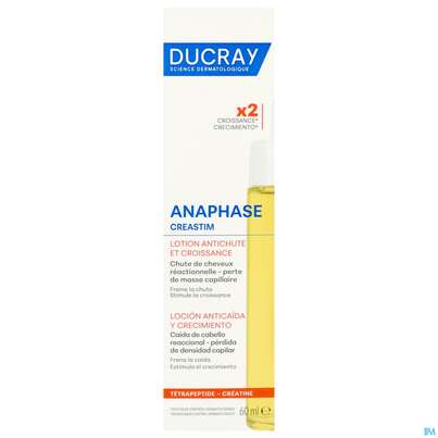 Sie sehen eine Packung Ducray Creastim Anti Haarausfall Intensivlotion Reactiv Neu 60ml, Produktbild: 07 Ducray Creastim Anti Haarausfall Intensivlotion Reactiv Neu 60ml, A-Nr.: 5693456 - 07