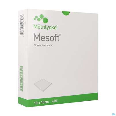 Vlieskompressen Mesoft/set Steril 10x 10cm 10x2 20st, A-Nr.: 3322767 - 04