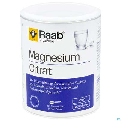 Raab Magnesiumcitrat Pulver 200g, A-Nr.: 4363053 - 05