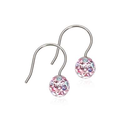Blomdahl Ohrhänger Ball Kristall, A-Nr.: 6019845 - 01