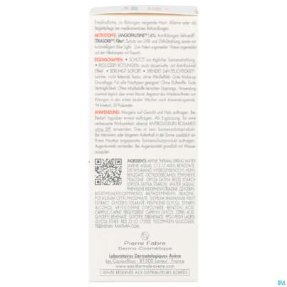 Sie sehen eine Packung Avene Antirougers Rosamed Spf50+ Anti- Roetung Konz Protect 30ml, Produktbild: 08 Avene Antirougers Rosamed Spf50+ Anti- Roetung Konz Protect 30ml, A-Nr.: 5920461 - 08