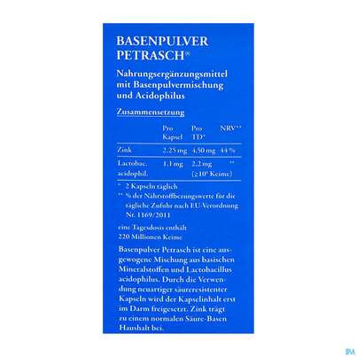 Basen Pulver Kapseln/petrasch Duenndarmloeslich 60st, A-Nr.: 2486981 - 03