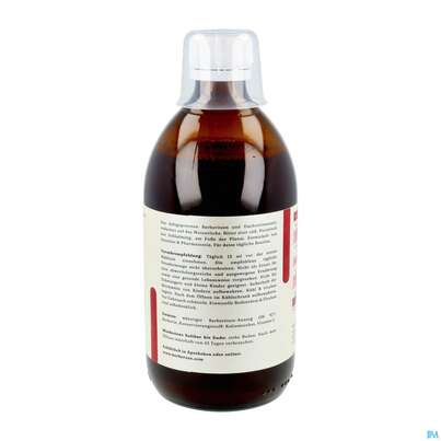 Sie sehen eine Packung Berbersan Berberstin Berberinsaft Berberin Fluessig 500ml, Produktbild: 03 Berbersan Berberstin Berberinsaft Berberin Fluessig 500ml, A-Nr.: 5972877 - 03