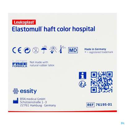 Elastische Binden Elastomull/haft/color Blau 20mx 8cm 1st, A-Nr.: 5450481 - 03