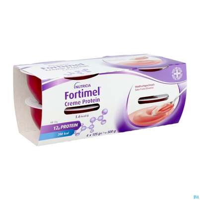 Fortimel/creme Protein 125g Waldfrucht Becher 4st, A-Nr.: 5894700 - 02