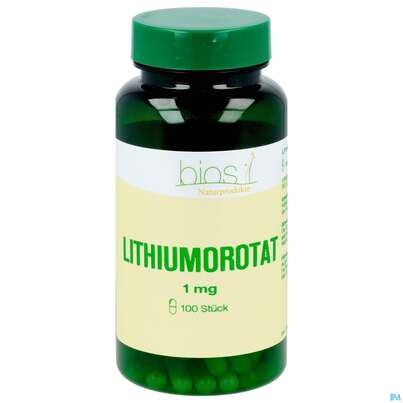 Lithiumorotat Kapseln 1mg Bios 100st, A-Nr.: 5903391 - 02