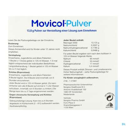 Movicol Pulver Stick 100st, A-Nr.: 5525782 - 04