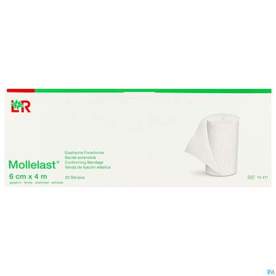 Mullbinden Mollelast Cello 4mx 6cm 20st, A-Nr.: 3274821 - 01