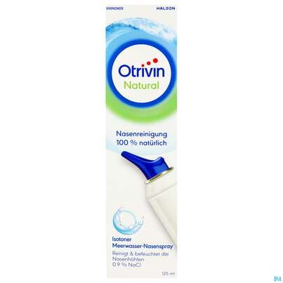 Sie sehen eine Packung Nasen Reinigung Otrivin Natural 125ml, Produktbild: 01 Nasen Reinigung Otrivin Natural 125ml, A-Nr.: 5950976 - 01