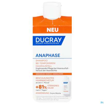 Shampoon Ducray Anaphase Haarausfall Temporaer 200ml, A-Nr.: 5961419 - 02