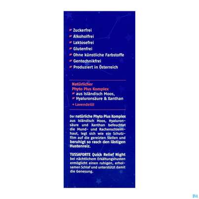 Sie sehen eine Packung Tussaforte Saft Night 200ml, Produktbild: 08 Tussaforte Saft Night 200ml, A-Nr.: 5857691 - 08