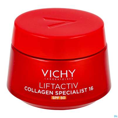 Sie sehen eine Packung Vichy Liftactiv Collagen/specialist 16 Lsf50 50ml, Produktbild: 11 Vichy Liftactiv Collagen/specialist 16 Lsf50 50ml, A-Nr.: 5938521 - 11