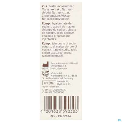 Augentropfen Visiodoron Malva Intense 10ml, A-Nr.: 5946839 - 07