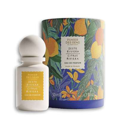 Sie sehen eine Packung Eau de Parfum Zeste Riviera, Produktbild: 01 Eau de Parfum Zeste Riviera, A-Nr.: 6002419 - 01