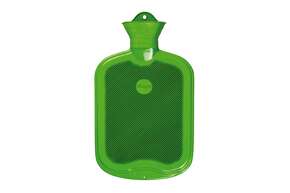 Wärmeflasche beidseitig mit Lamelle grün, A-Nr.: 5398088 - 01