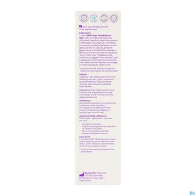 Sie sehen eine Packung Multi-gyn Florabalance Gel 50ml, Produktbild: 08 Multi-gyn Florabalance Gel 50ml, A-Nr.: 5886391 - 08