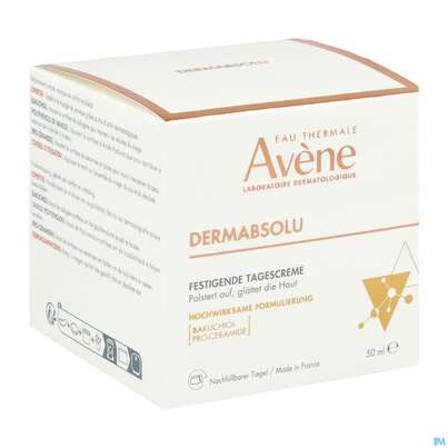 Sie sehen eine Packung Avene Dermabsolu Tagescreme 50ml, Produktbild: 02 Avene Dermabsolu Tagescreme 50ml, A-Nr.: 5899100 - 02